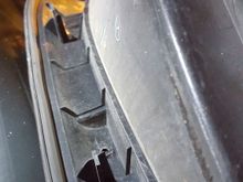 Sail panel had all tabs broken before i even removed it. Sucks it would wiggle as well when it was mounted on the del sol.