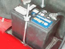 This is where the battery lives now...
