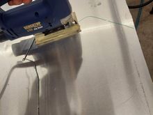 1 mm thick aluminum used on this project.