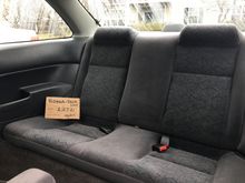 Rear seats