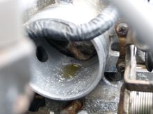 ...and held open the throttle body flap, causing me to have a scary ride!