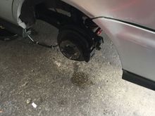 First mod rear disc brakes and new e brake cables