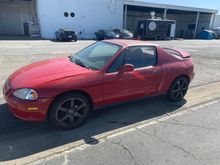 93 Si manual- body and interior is bad.  