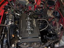 I’m basically done with the wiring and the hoses this Picture might not show it but it’s not the most recent