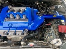 Back together with new air due to my oem box broken up and battery box cracked as well. 