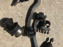 The old balljoints were trashed!