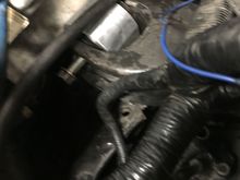 Shot of the new rear mount in place. 