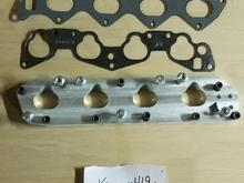 ZC adapter plate brand new so you can use D16 intake manifolds. have both gaskets $175 + shipping