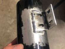 Amazon coolant overflow. Welded a bracket it came with so it can be attached to the car.