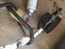 And the pump and lines off...



     
