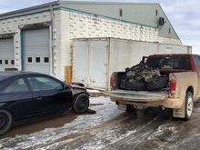 Kswap starter engine arrives, k20a3 5spd from a buddies base rsx that was rear ended, 114xxxkm.