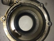 Can see where the compressor got the housing