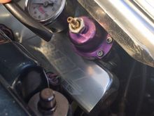 Like this I can get 55psi if I conect the line it drops to 42