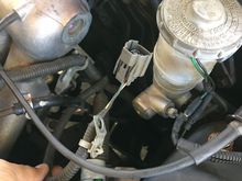 Ckp sensor but no home on the motor for this sensor 
Figured the ecu wouldn't look for it anyways since jdm 
B18c doesn't have it