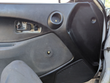 The woofers still aren't in yet since I'll need a 5/8" ABS or MDF spacer, but the tweeter pods look legit.
