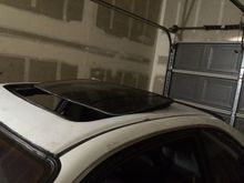 Don't mind the roof paint, that's on my list after i get the sunroof situation sorted