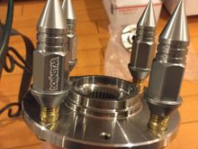 Finally we can put the downstar spiked lugs to use. I'll hopefully have these installed next week. Depending upon how the weather is.