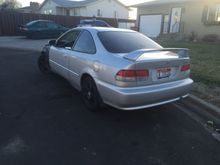 Installed the spoiler.