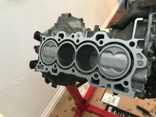 All pistons are in. Now I need to check v2v clearances and then piston 2 valve clearances. Also ordered all the materials i need to build my own header for this motor. 