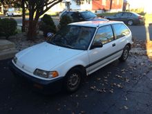 This is her!!! 89 hatch dx automatic. Traveled to see her and getting her dropped of wednesday! Im trying to save a generation here lol.