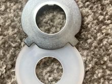 Gasket and H4 adapter ring.