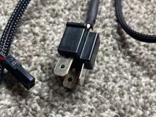Connector - I assume this plugs into the factory H4 plugs where the halogens plug in?