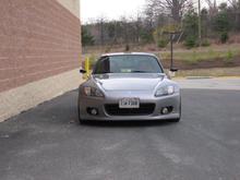 OEM front lip w/ EK fogs and JDM headlights