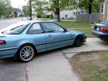 My boy crashed the integ at the races.  but sill got the b20z
