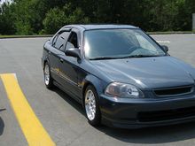 Garage - simple civic sedan