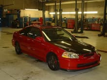 1997 Honda Civic EX coupe turbo