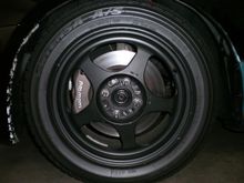 205/50/15 Toyo's on 15X6.5 Slipstreams
(before)