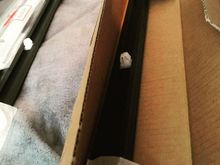 1 of 2 sets of coupe thin side molding