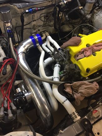 white hoses to match white car