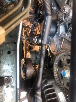 Before I put belt back