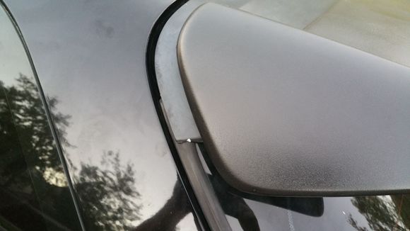 Texture; glossifier coat doesn't gloss much with a textured surface underneath. Make sure to spray untextured coats if you plan on using the glossifier.