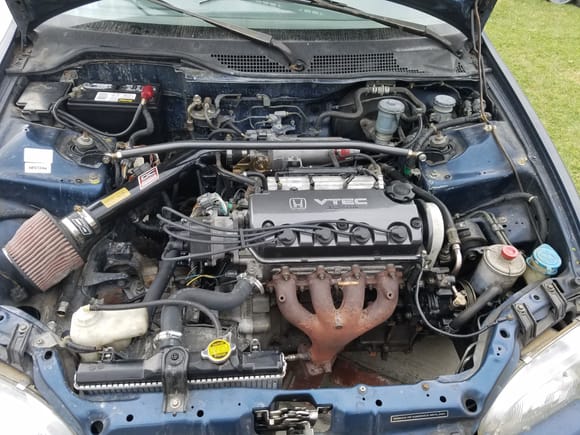 D15b is in and running but has some idle issues that i need to investigate. Xtd clutch engages beautifully. So stoked taking it down the street for the 1st time. Start to finish its been all me so to look back to the beginning is an emotional journey for sure. Thank you all for coming along from the start. Now i just need to fine tune everything and get it running tight so i can transition it to my daily.