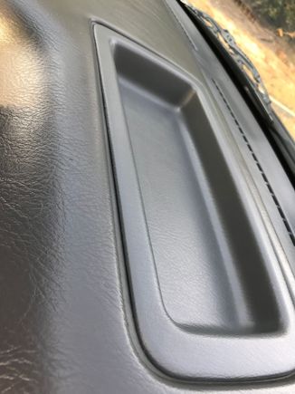 FUSE BOX RELOCATED UNDER DASH