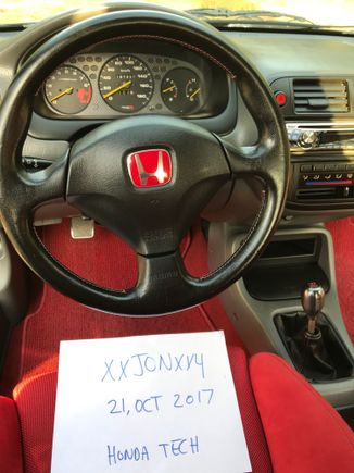 TYPE R STEERING WHEEL
