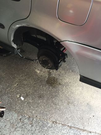 First mod rear disc brakes and new e brake cables