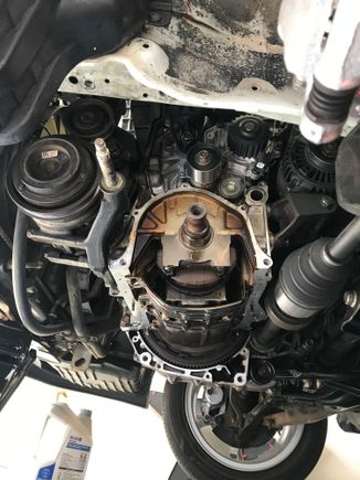 Did the main seal and replaced oil pump gaskets