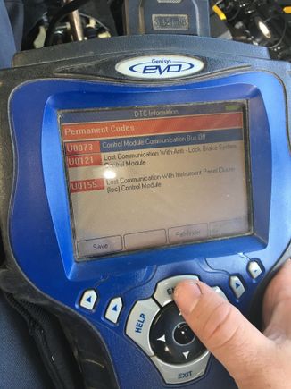 No codes other than the ECU not being able to talk to the modules that aren’t there.