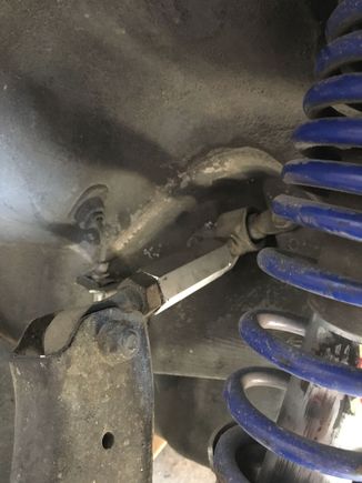 Drivers side.  Notice how the inner joint was flipped.