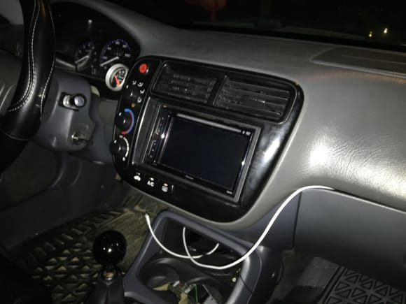 Installed a double din unit and rear 6x9’s, re-wired my A/C for the 837th time, installed seats, installed new seatbealts that I’ve had since maybe January, reinstalled trim, waiting for my rear seats to come back from the reupholstery shop...