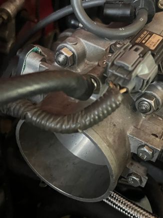 This one is from my throttle body and it leads to my evap canister 