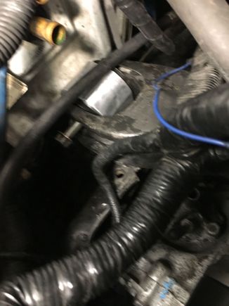 Shot of the new rear mount in place. 