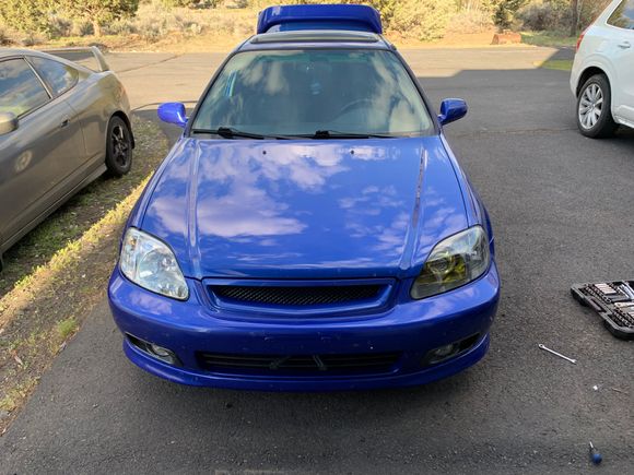 Testing appearance of the predone retrofits, decided I didn’t like the coloring, 