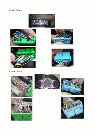 Crv 03 and 06 cluster wiring
