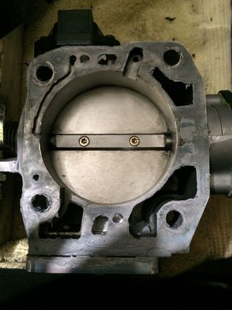 I'm not positive what TB this is, i believe its 70mm and it may be from a GSR. Correct me if i am wrong. I added some RTV trying to make sure there were no leaks