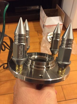 Finally we can put the downstar spiked lugs to use. I'll hopefully have these installed next week. Depending upon how the weather is.