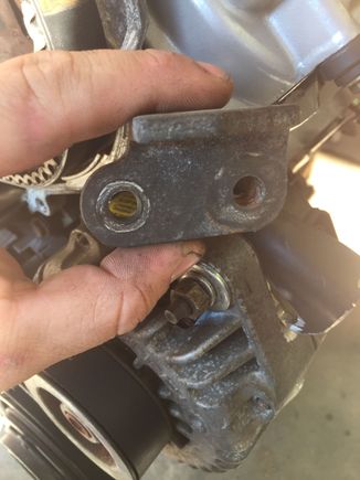 I measured the thickness of this bracket with my micrometer, but I didn't write it down.